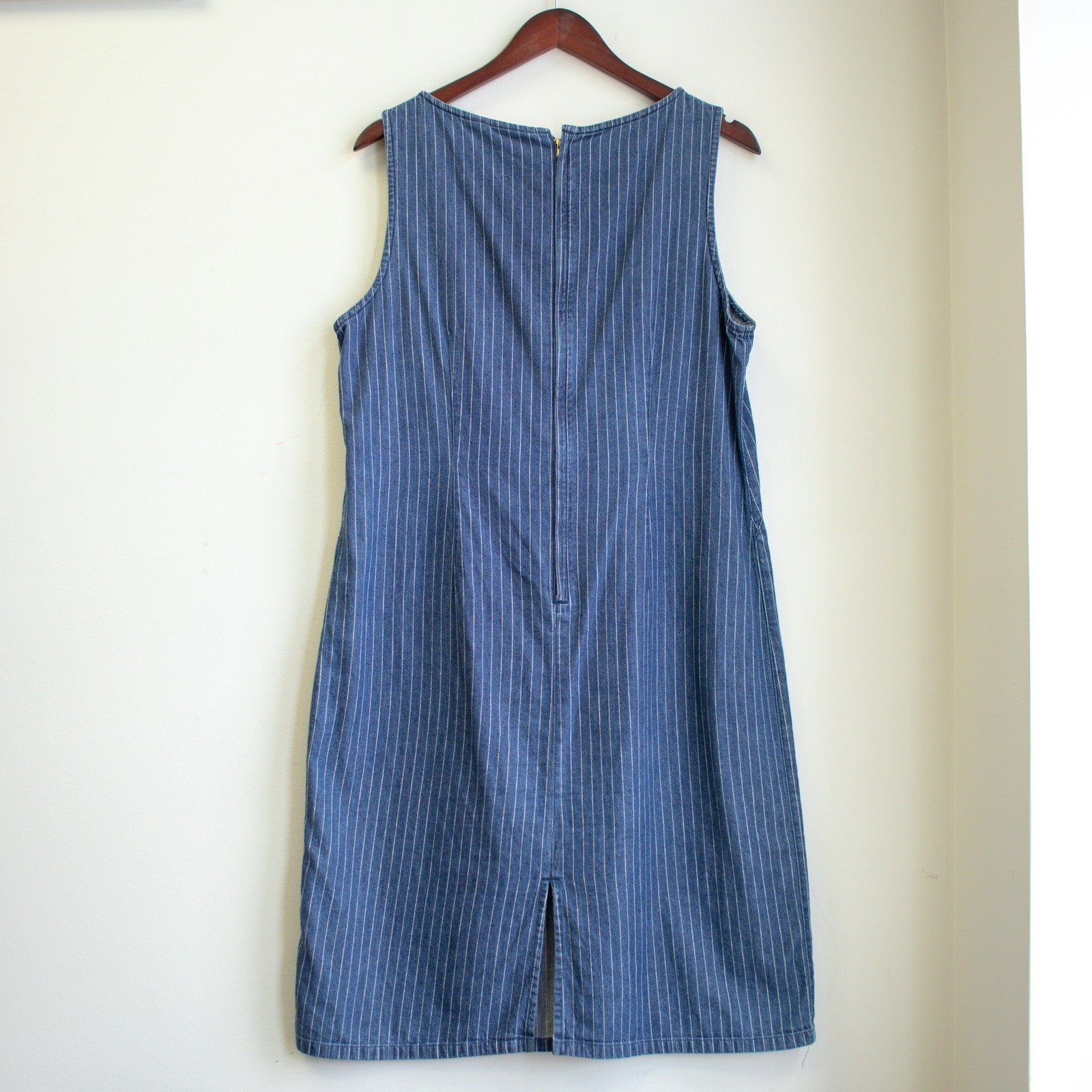 Liz Claiborne Striped Denim Dress Size 12