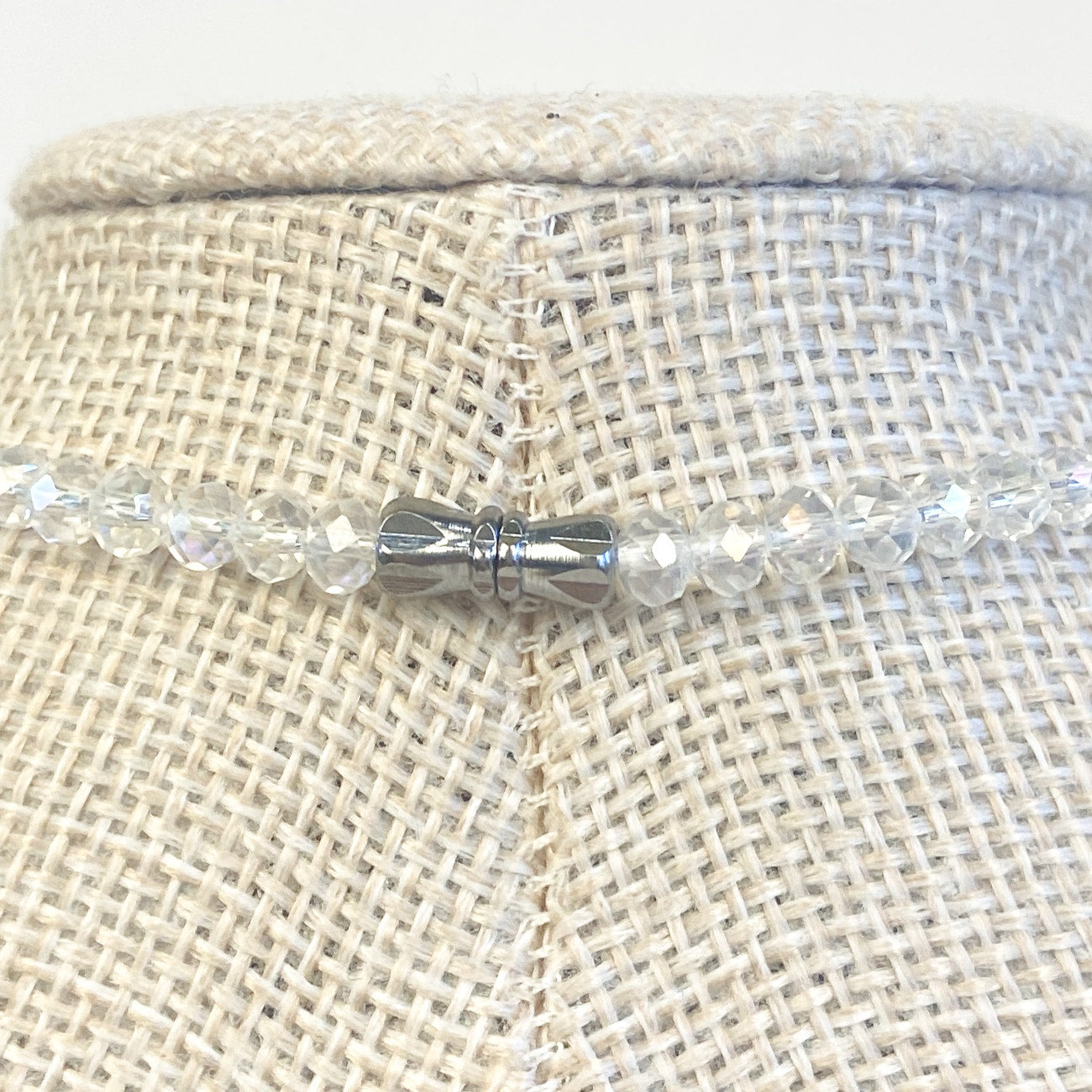 Sparkly Drop Beaded Pendant Necklace