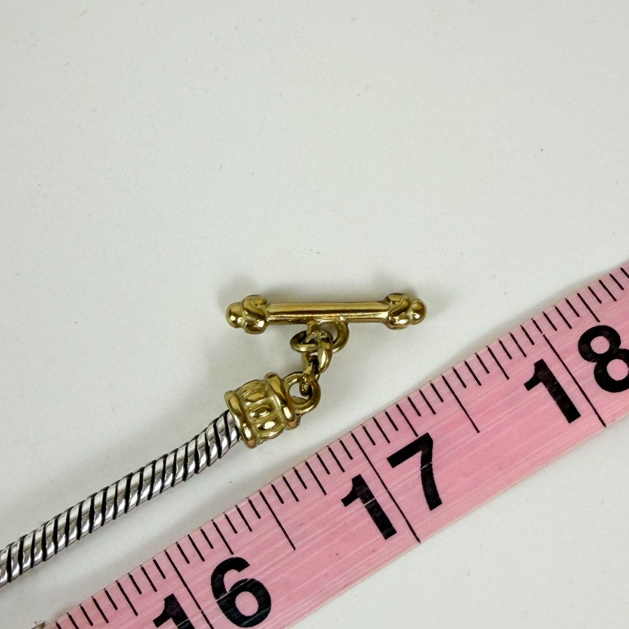 Brighton Two-Toned Charm Necklace
