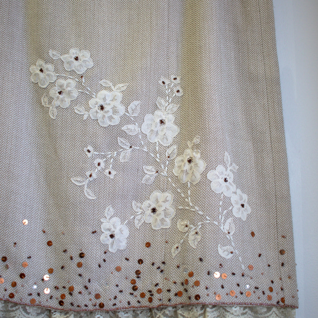 Skirt with Lace Trim Size 12