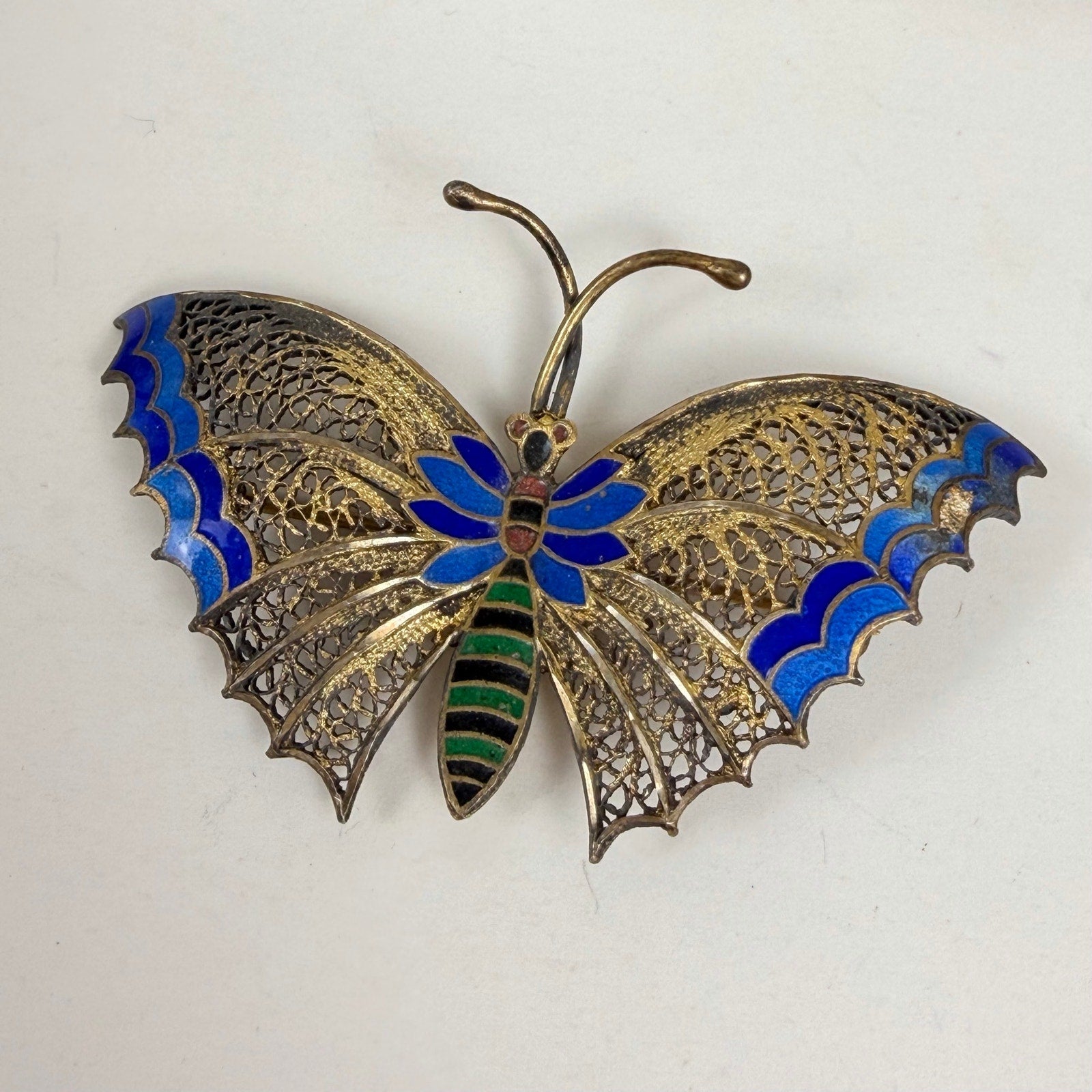 Golden Butterfly Brooch Butterfly Pin