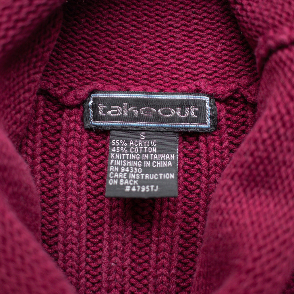 Vintage Burgundy Sweater