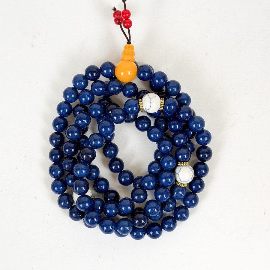 Lapis Mala Beads