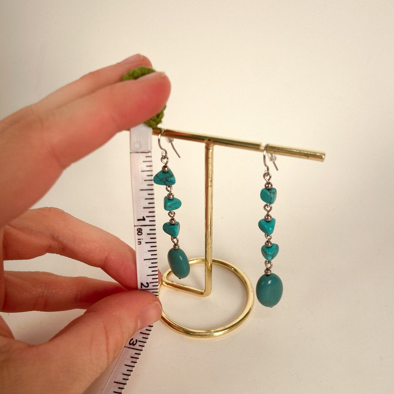 Y2k Beaded Dangly Earrings