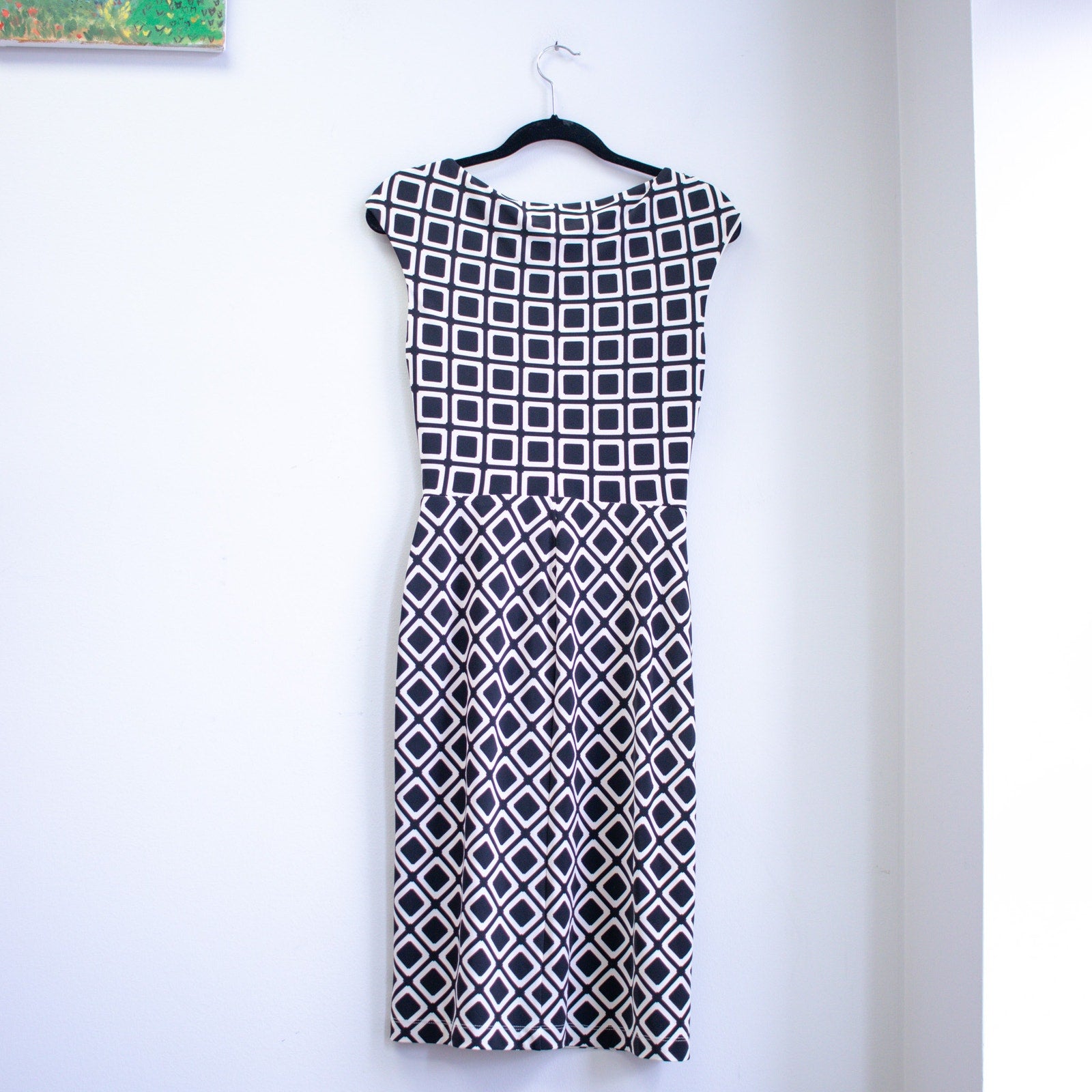 Ralph Lauren Black & White  Cocktail Dress Size 6