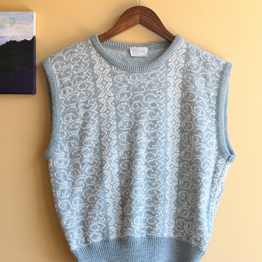 Vintage Gray Sweater Vest