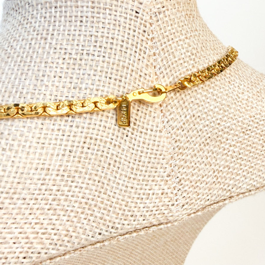 14kt Gold Plated Chain necklace
