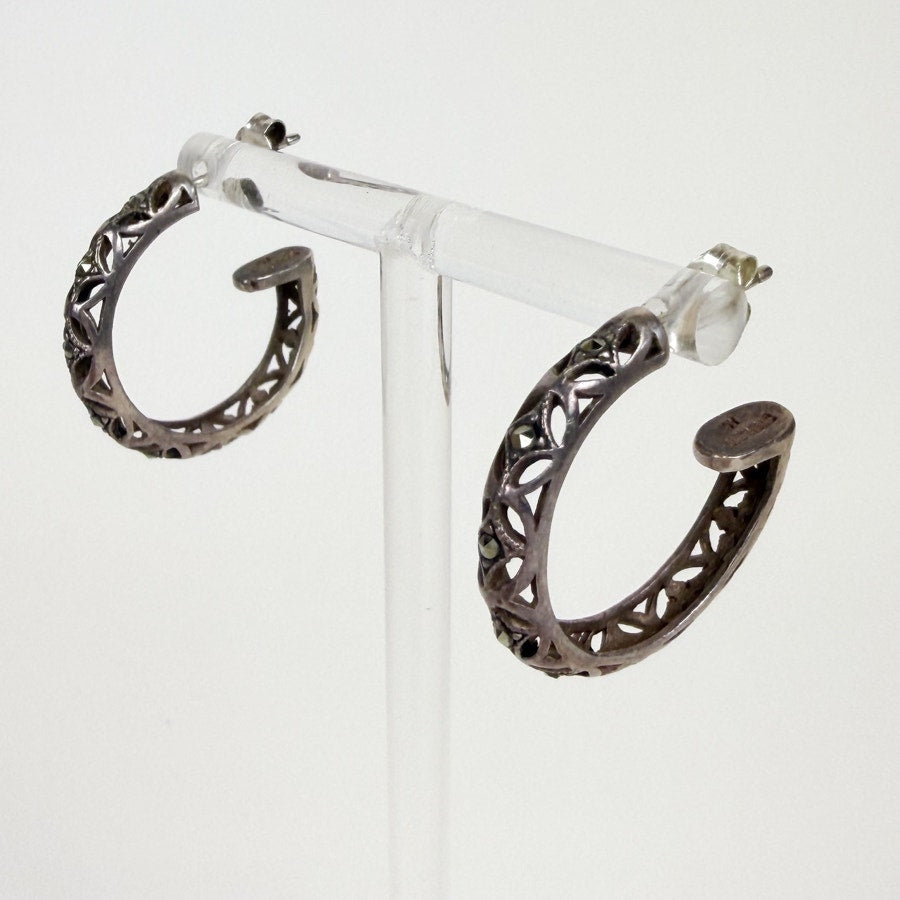 Sterling Silver Hoops
