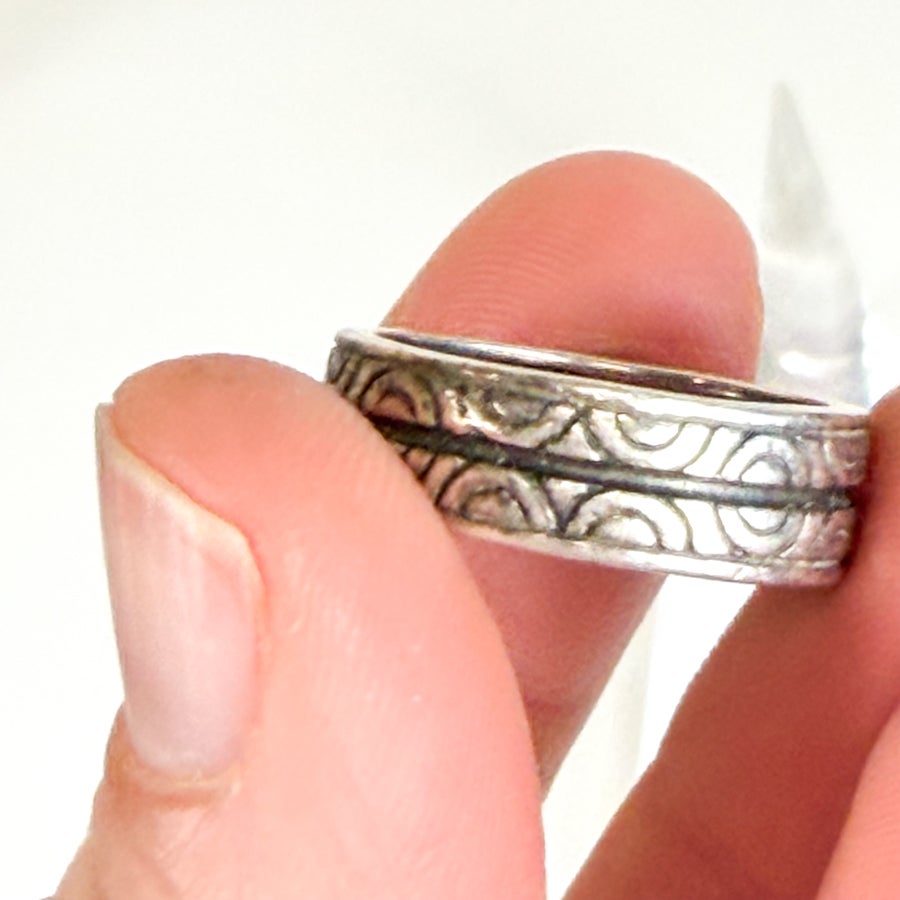 Sterling Silver CZ Ring Size 7
