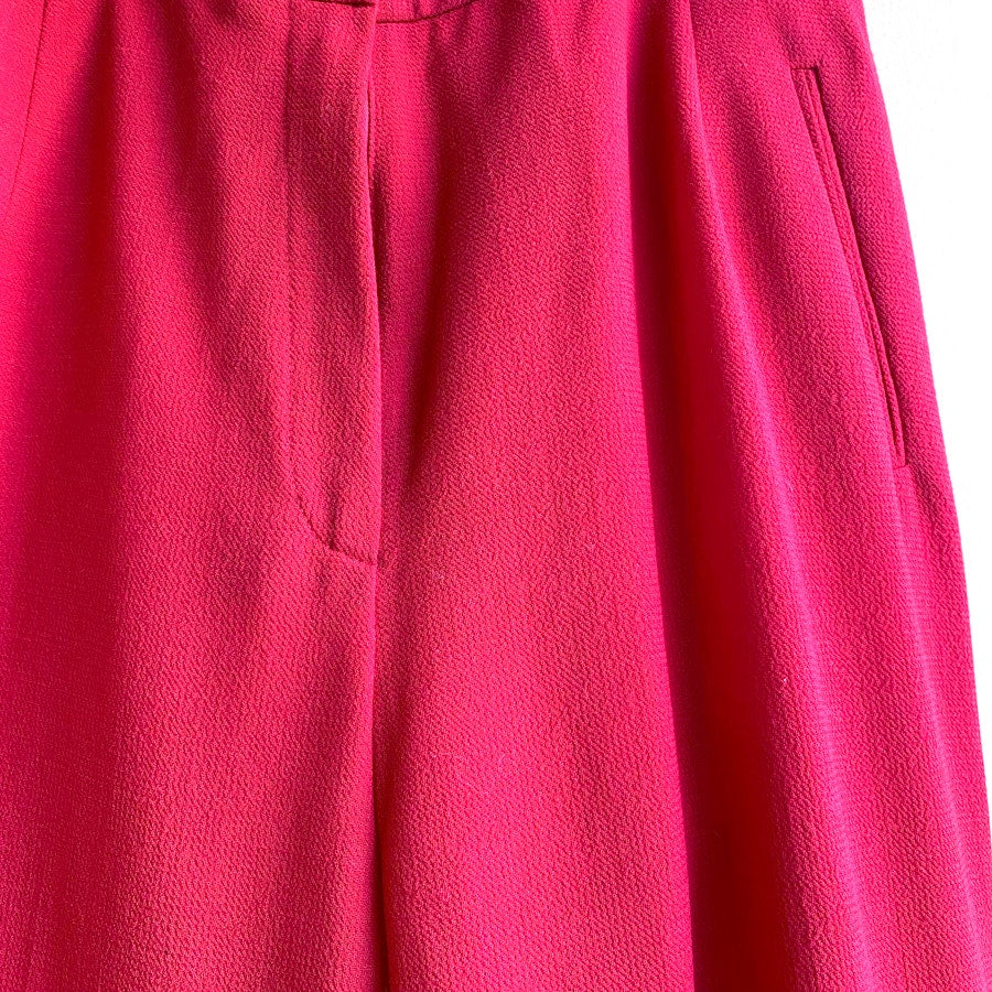 Liz Claiborne 100% Wool Red Trousers Size 10