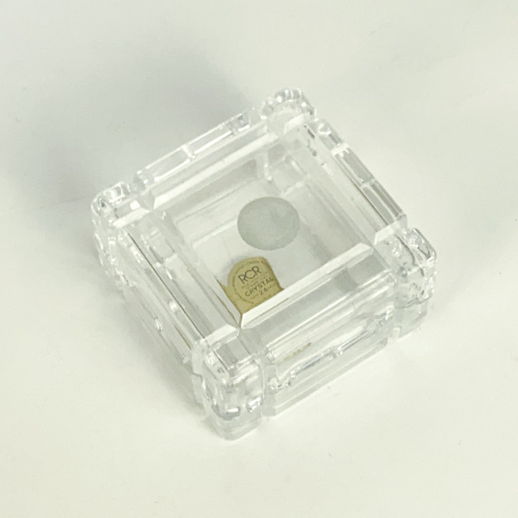 Royal Crystal Rock Genuine Lead Crystal Trinket Box