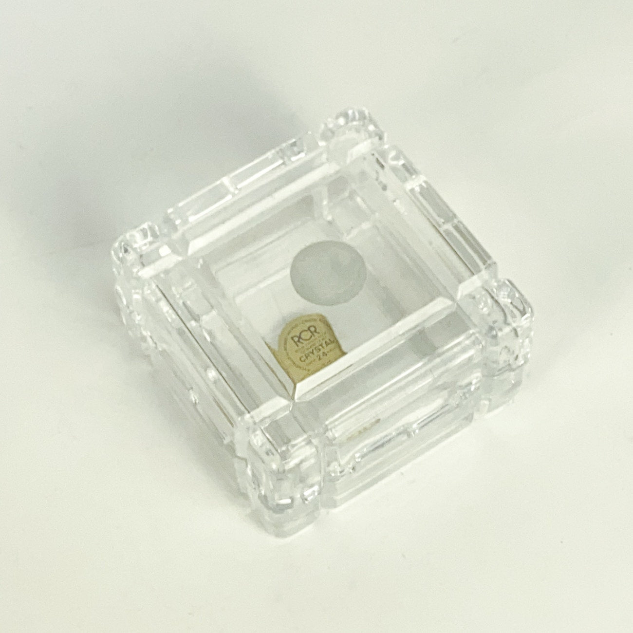 Royal Crystal Rock Genuine Lead Crystal Trinket Box