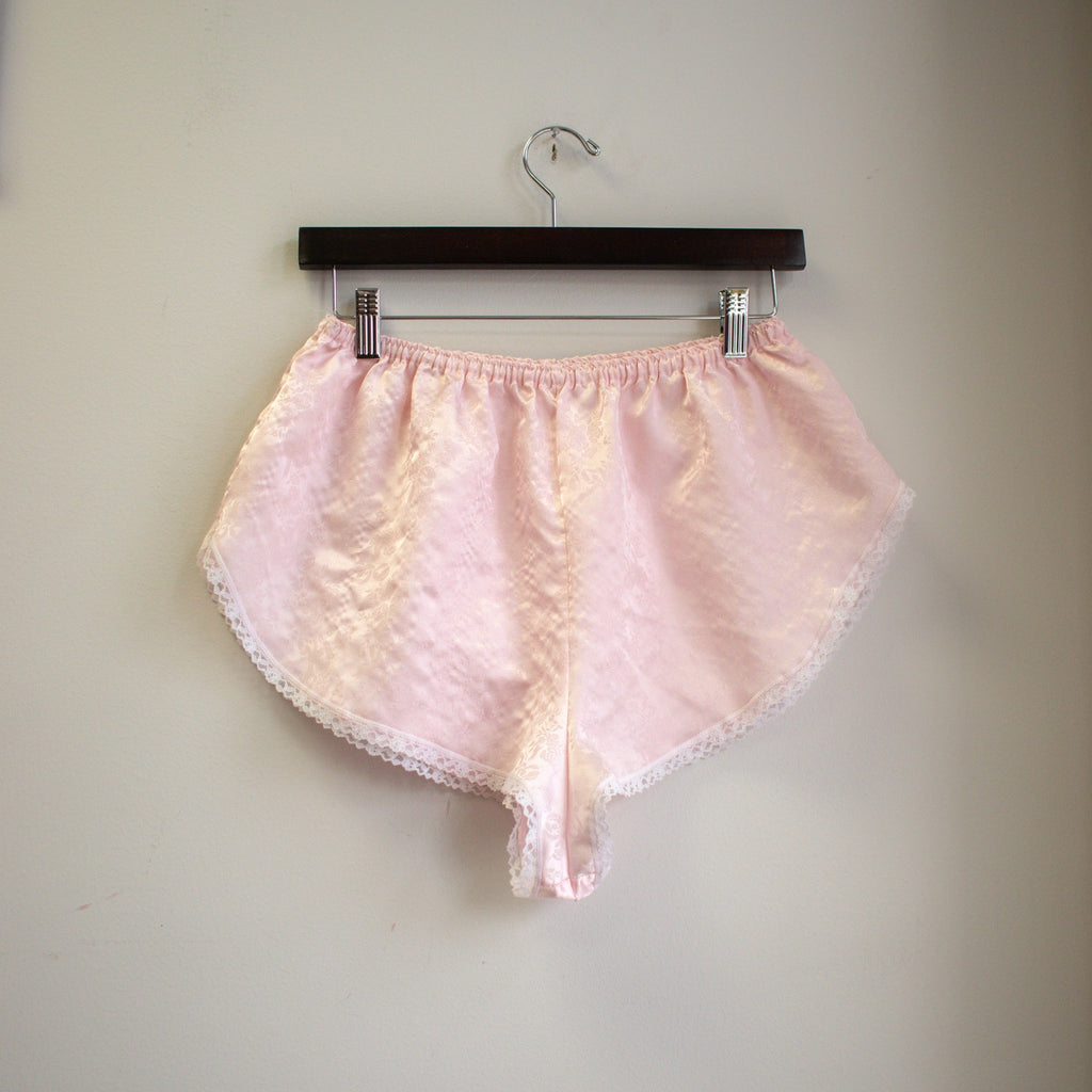 Floral Lace Pink Pajama Shorts Size Medium