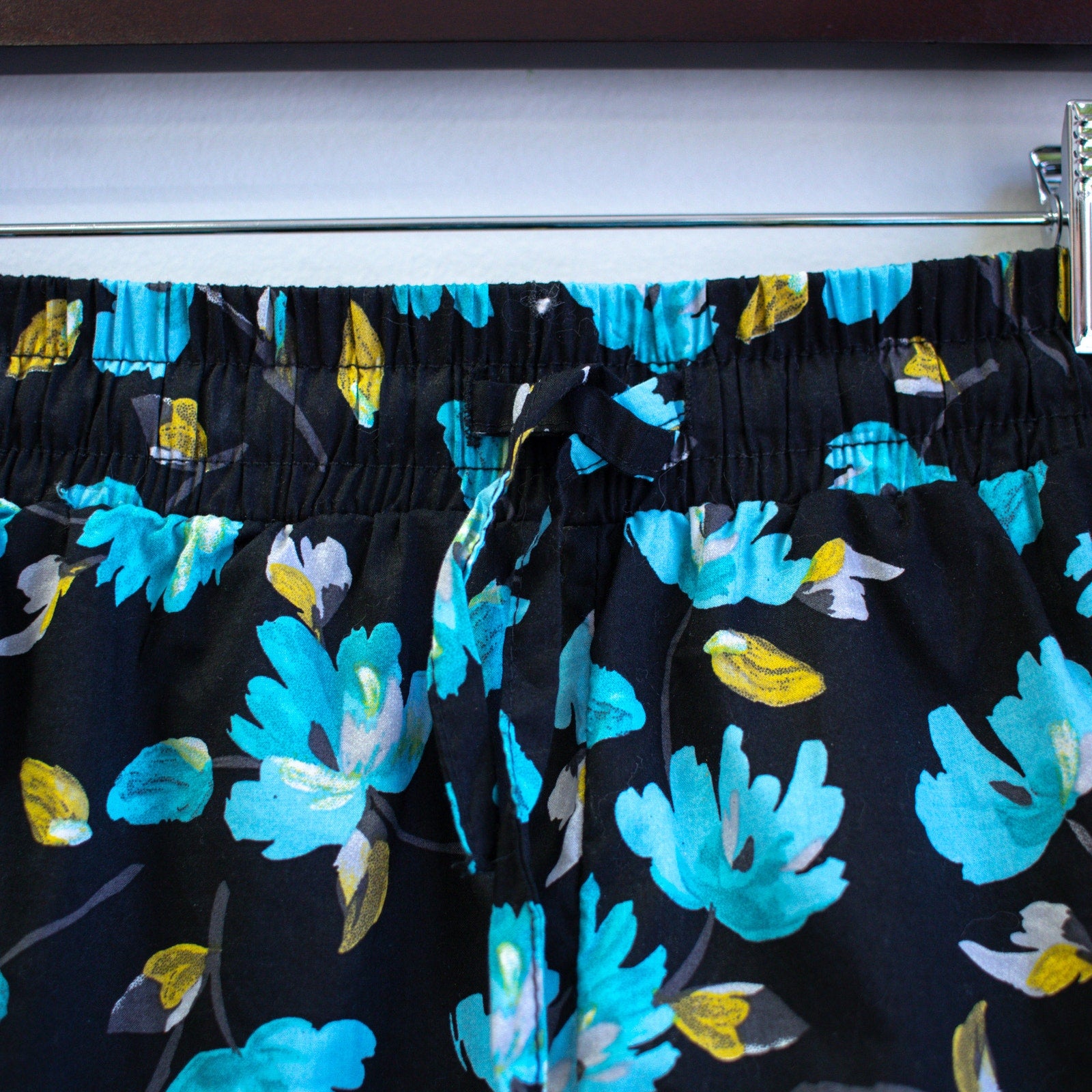 Red Sky Black Floral Matching Set Size XL