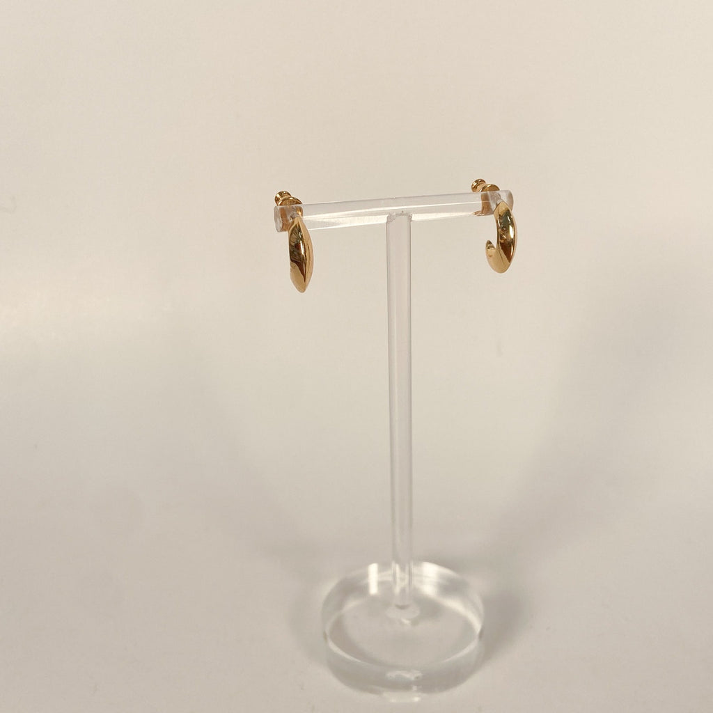 Monet Small Gold Tone Hoops