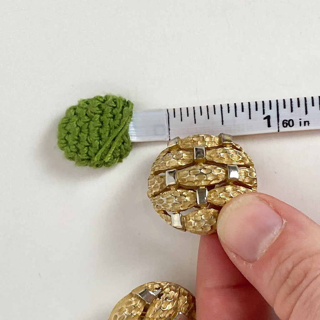 Napier Gold and Silver Tone Clip On Earrings