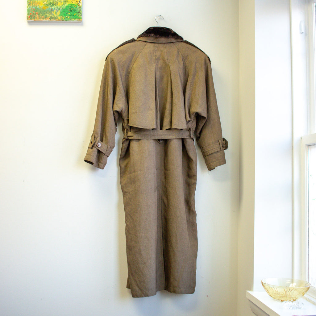 Vintage Trench Coat Size 8