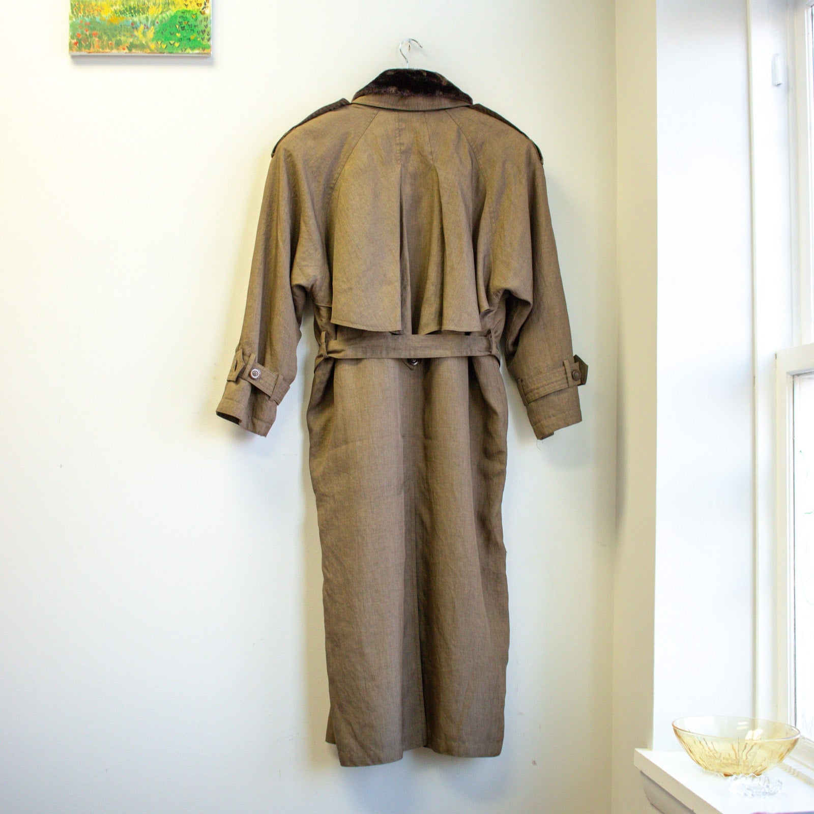 Vintage Trench Coat Size 8