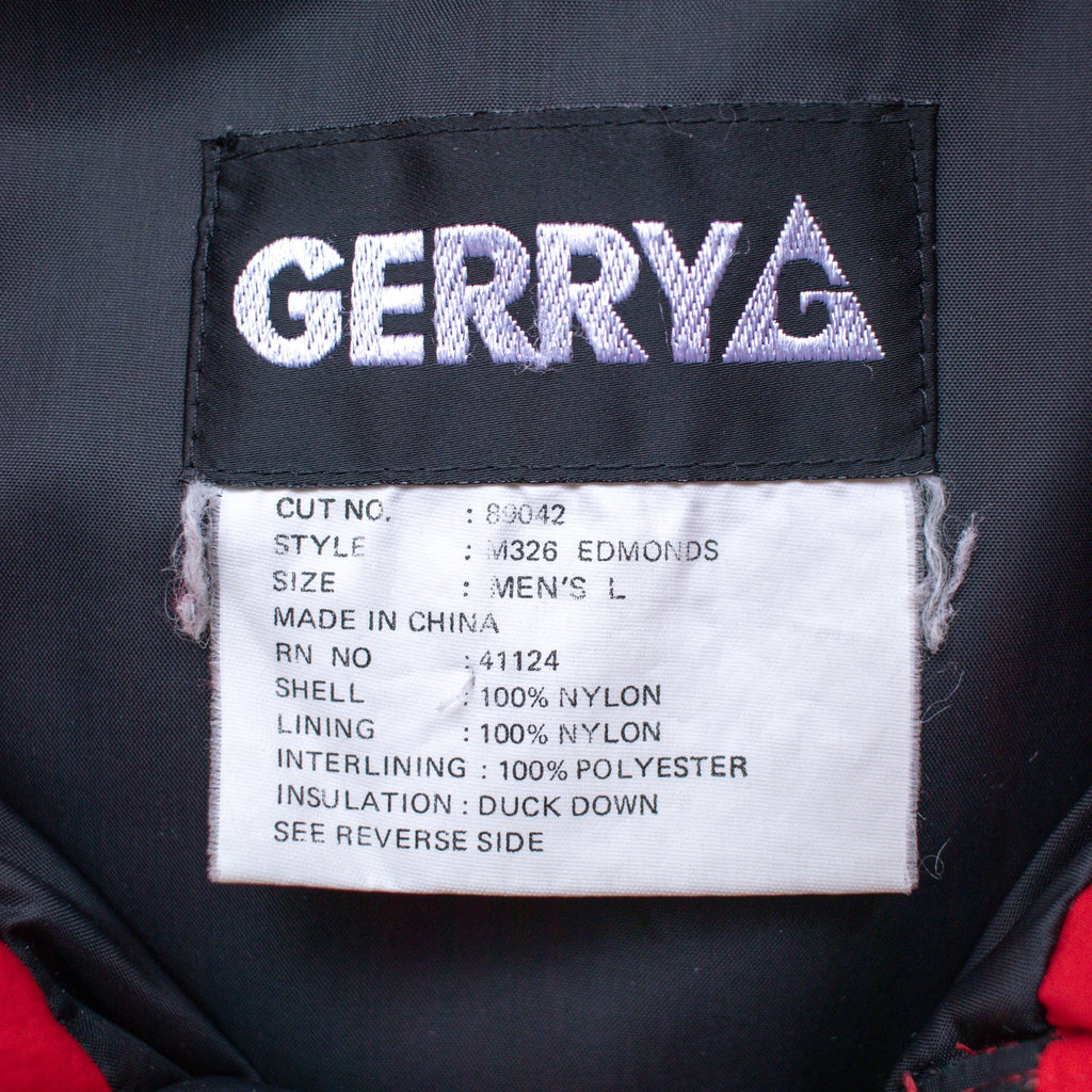 Gerry Red Puffer Collared Ski Jacket Size Men's Large
