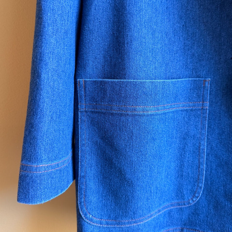 Koret City Blues Made in USA Denim Blazer Size 12