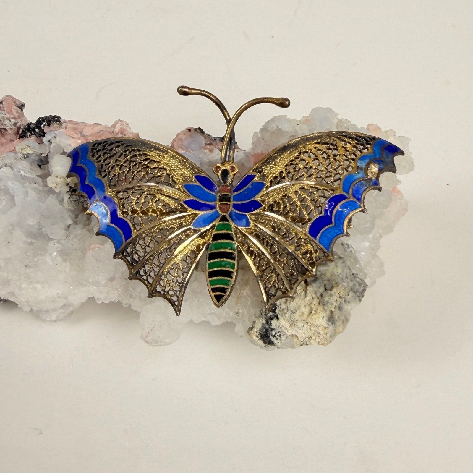 Golden Butterfly Brooch Butterfly Pin