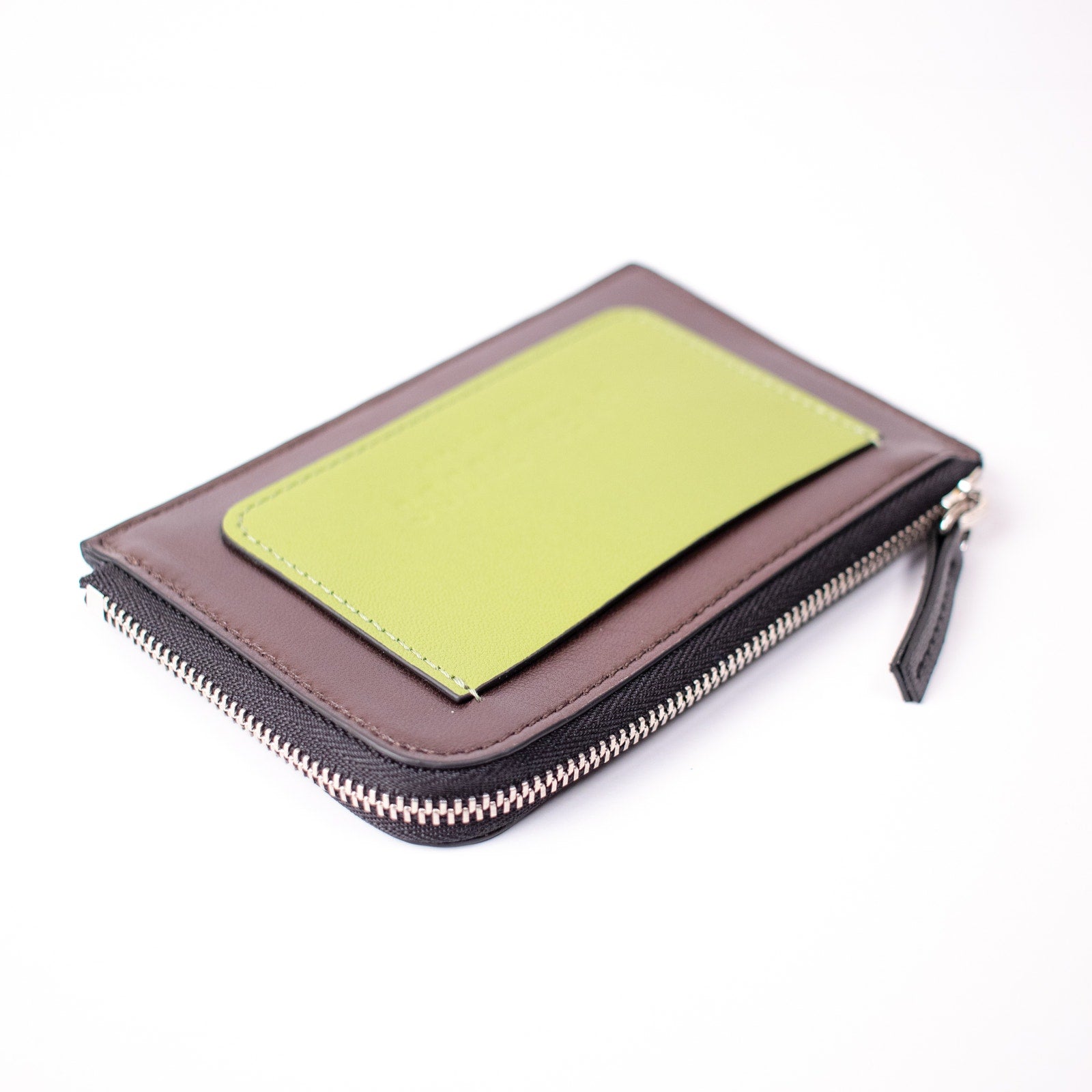 Hyer Goods Vert Anis Multi Piccolo Zipper Card Wallet
