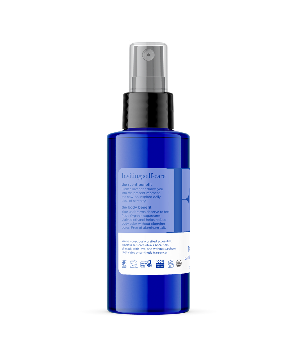 Certified Organic Deodorant Spray Lavender