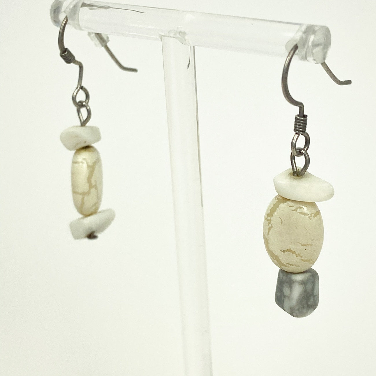 Dangly Shell Earrings Vintage 90s