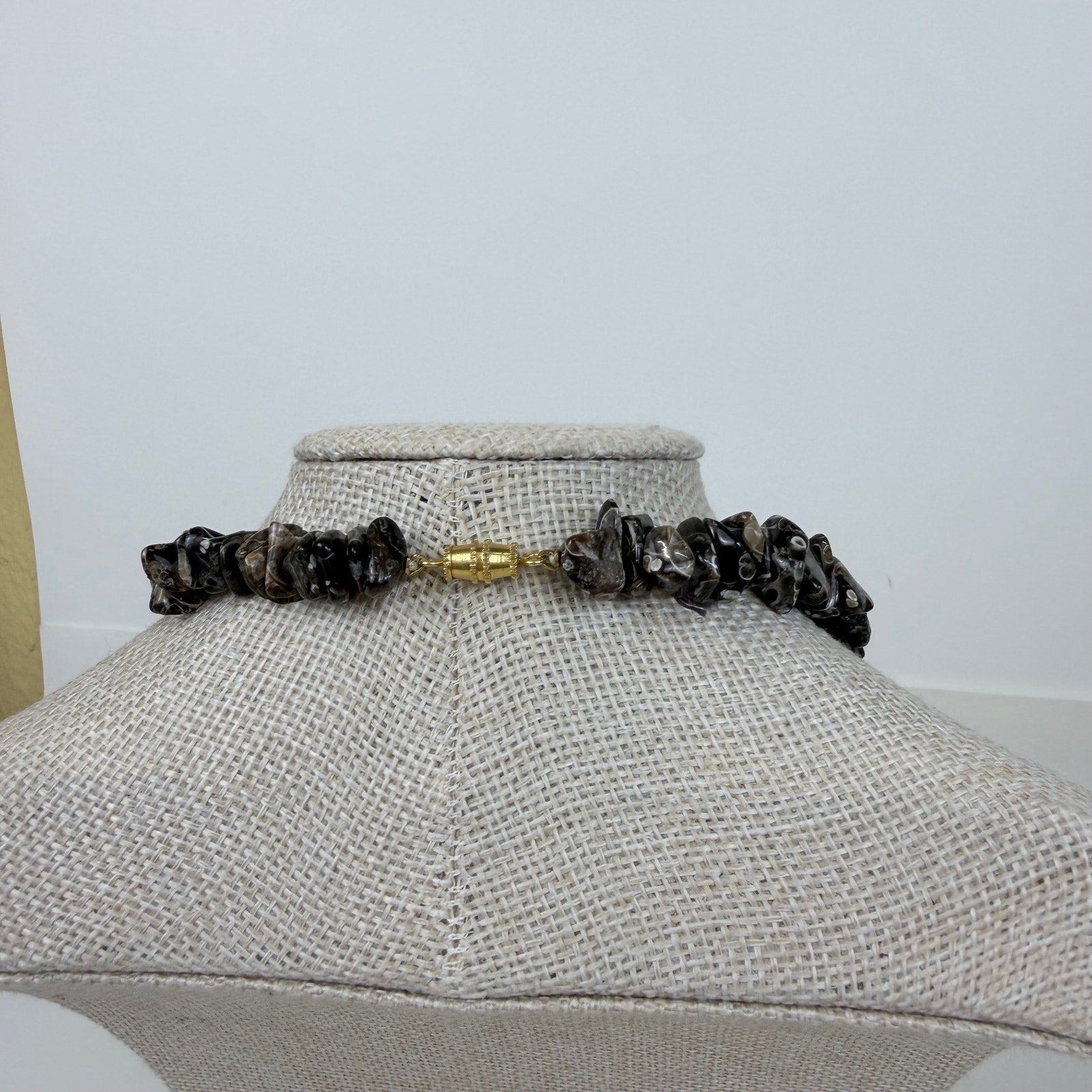Tumbled Rhodonite Necklace