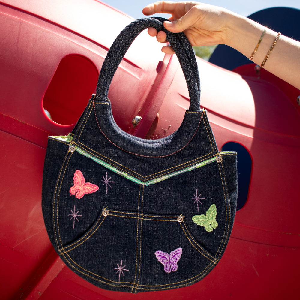 Disney Tinkerbelle Denim Purse