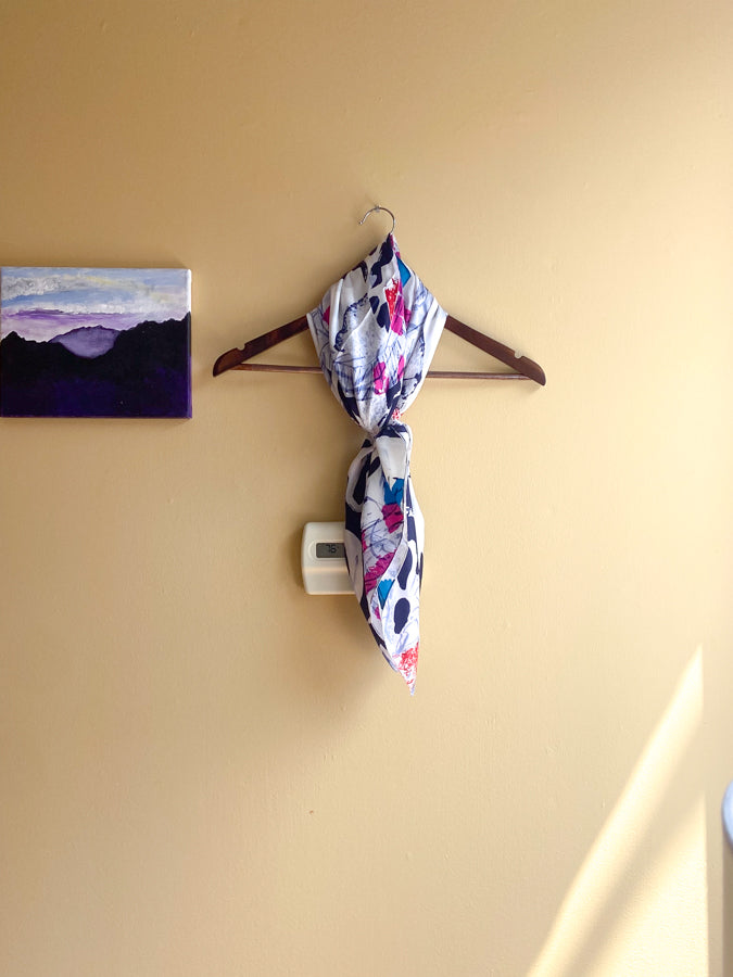 Patterned Head Scarf