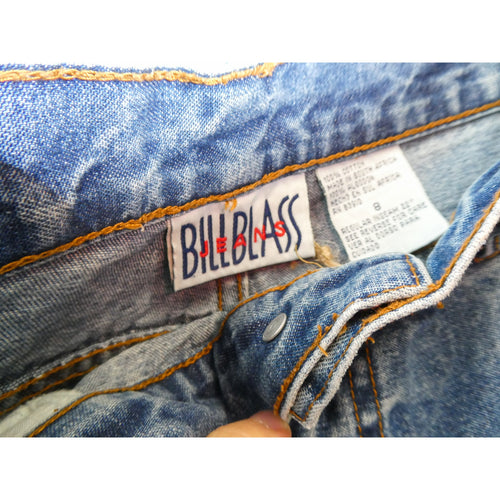 90s Denim Two-Toned Capris Size 8