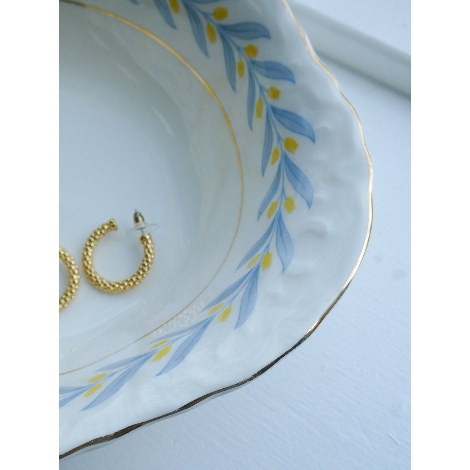 Antique 1940s Fruit Bowl, Jewelry Dish