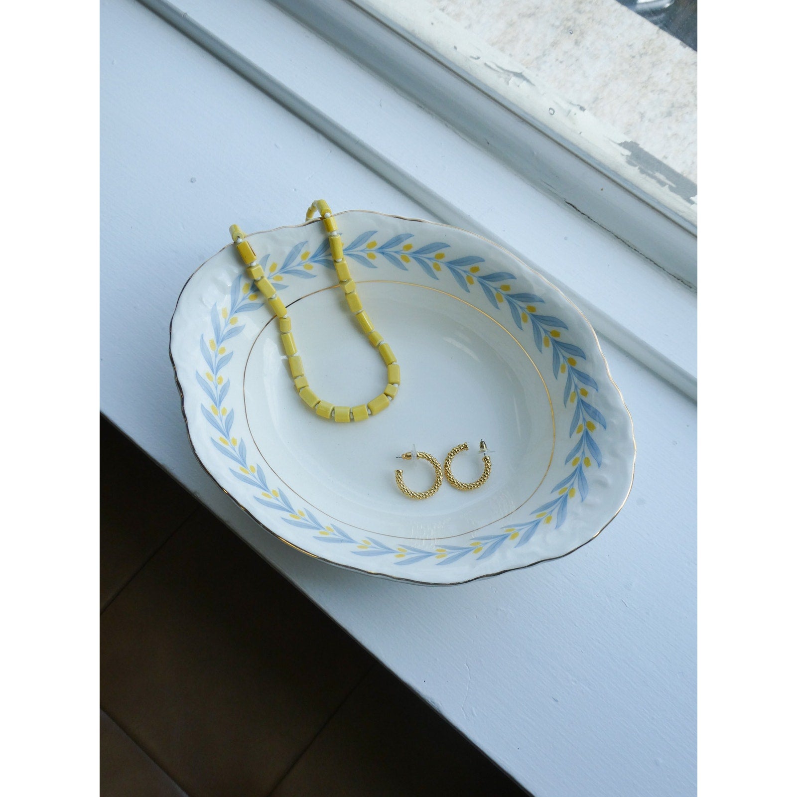 Antique 1940s Fruit Bowl, Jewelry Dish