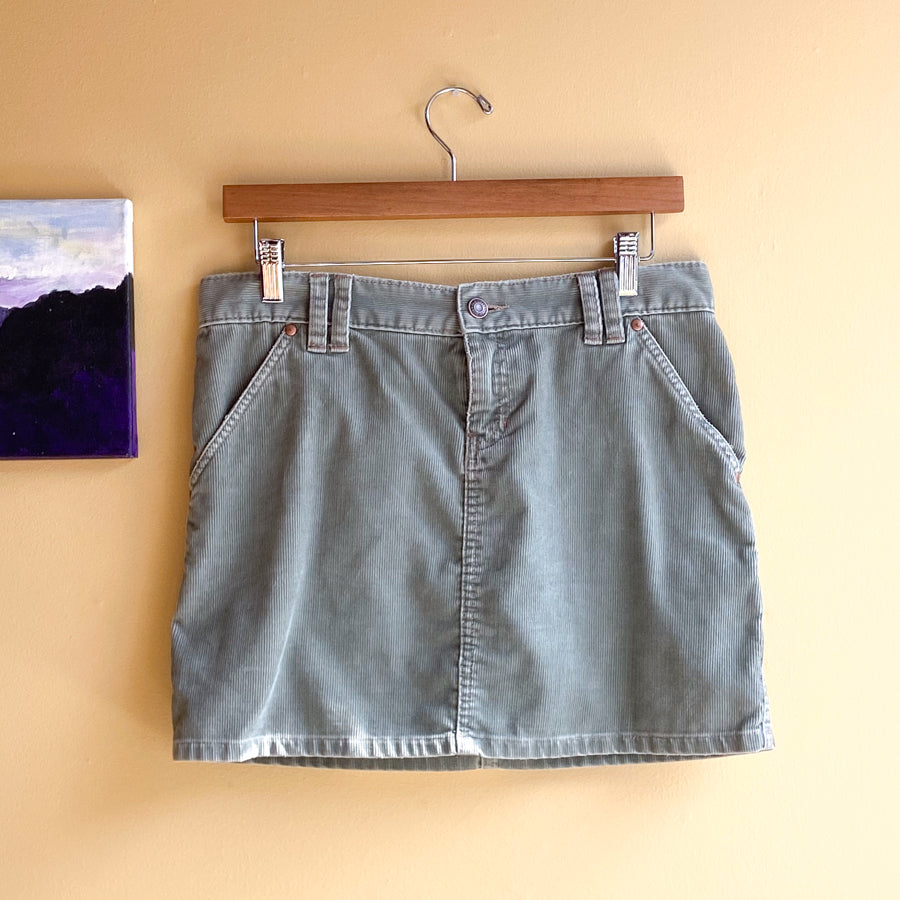 Corduroy Skirt