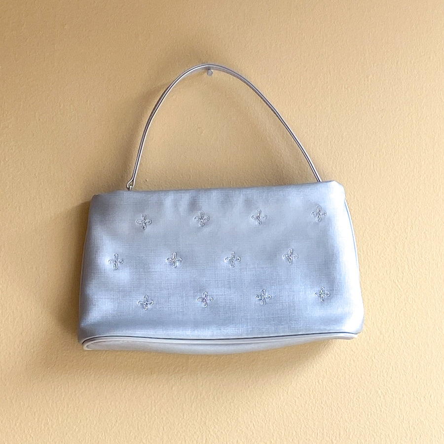 Silver Shoulder Bag
