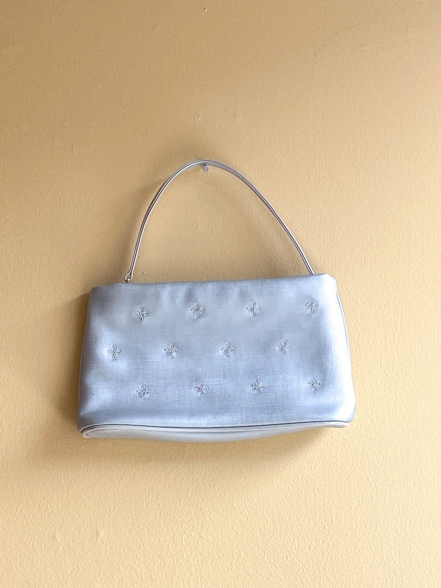 Silver Shoulder Bag