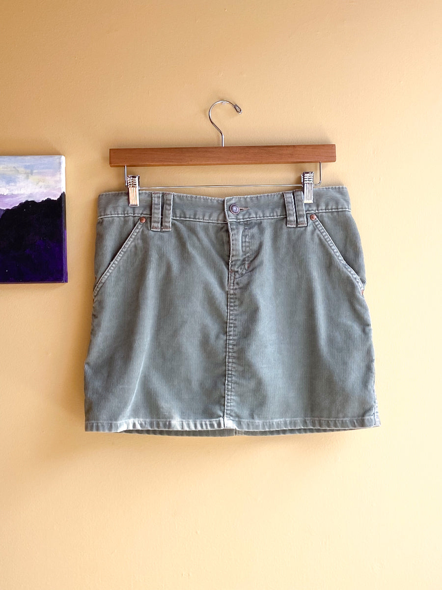 Corduroy Skirt