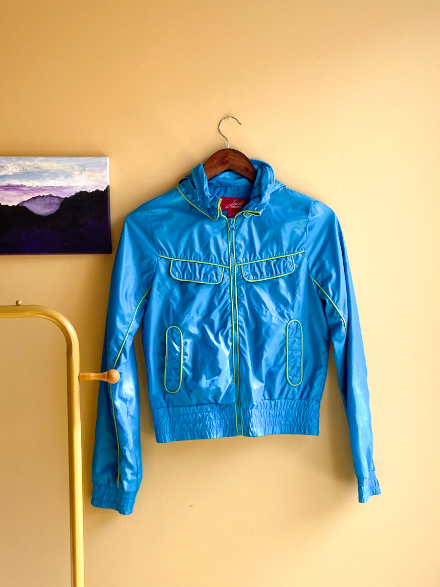 Blue Windbreaker